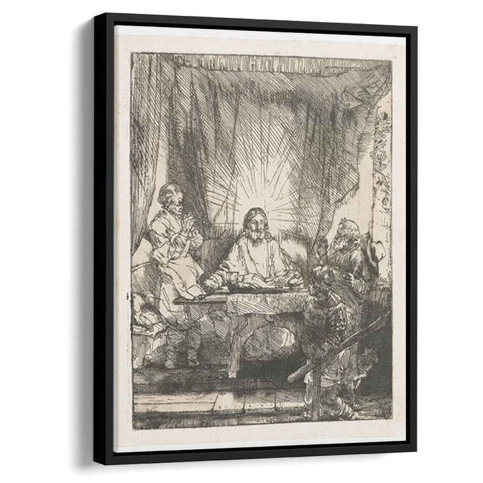 Christ at Emmaus (1654) by Rembrandt