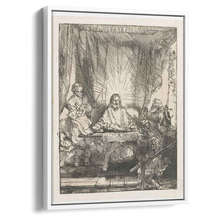 Christ at Emmaus (1654) by Rembrandt
