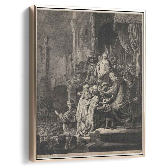 Christ before Pilate (1636) by Rembrandt