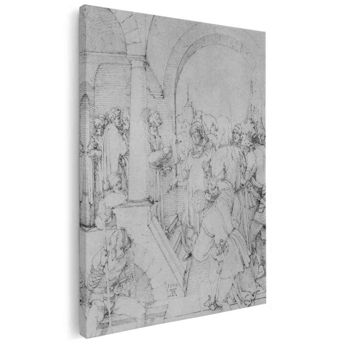Christ before Pilate by Albrecht Durer