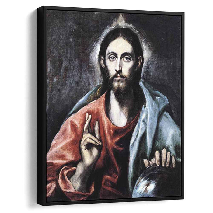 Christ blessing (The Saviour of the World) (1600) by El Greco