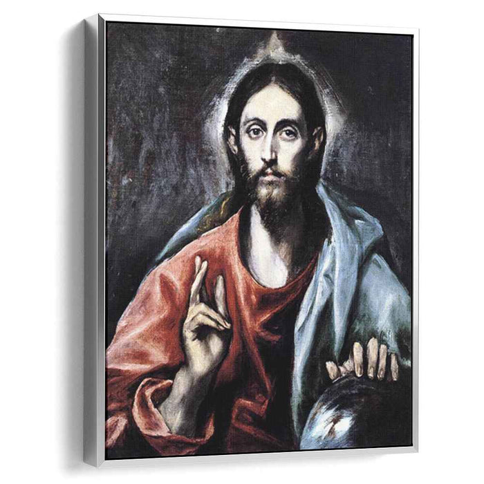 Christ blessing (The Saviour of the World) (1600) by El Greco