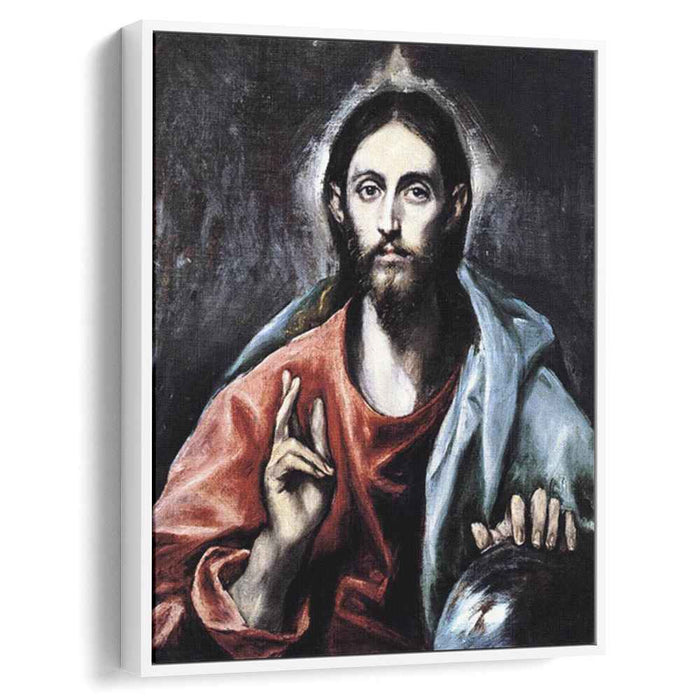 Christ blessing (The Saviour of the World) (1600) by El Greco