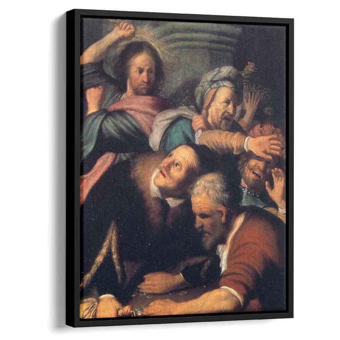 Christ Driving the Moneychangers from the Temple (1626) by Rembrandt