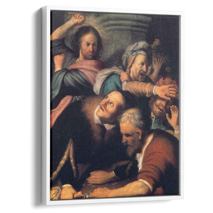 Christ Driving the Moneychangers from the Temple (1626) by Rembrandt