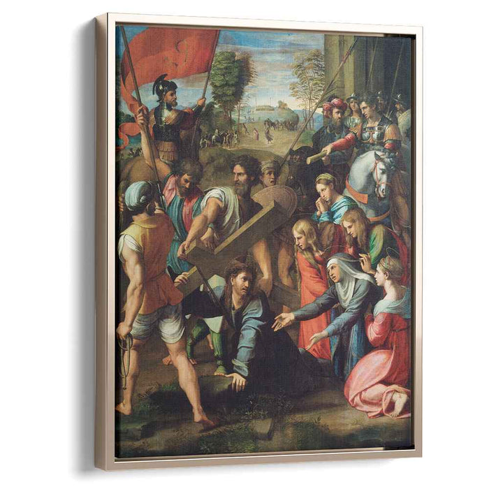 The Fall on the Road to Calvary (1517) by Raphael