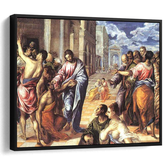 Christ healing the blind (1578) by El Greco