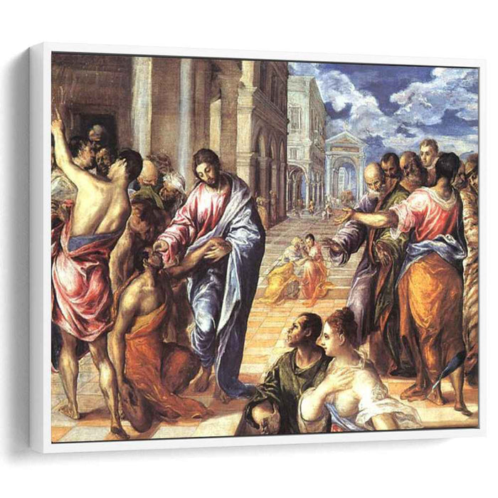 Christ healing the blind (1578) by El Greco
