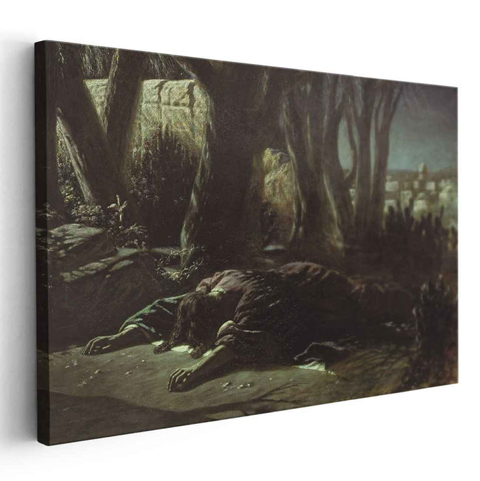Christ in Gethsemane (1878) by Vasily Perov