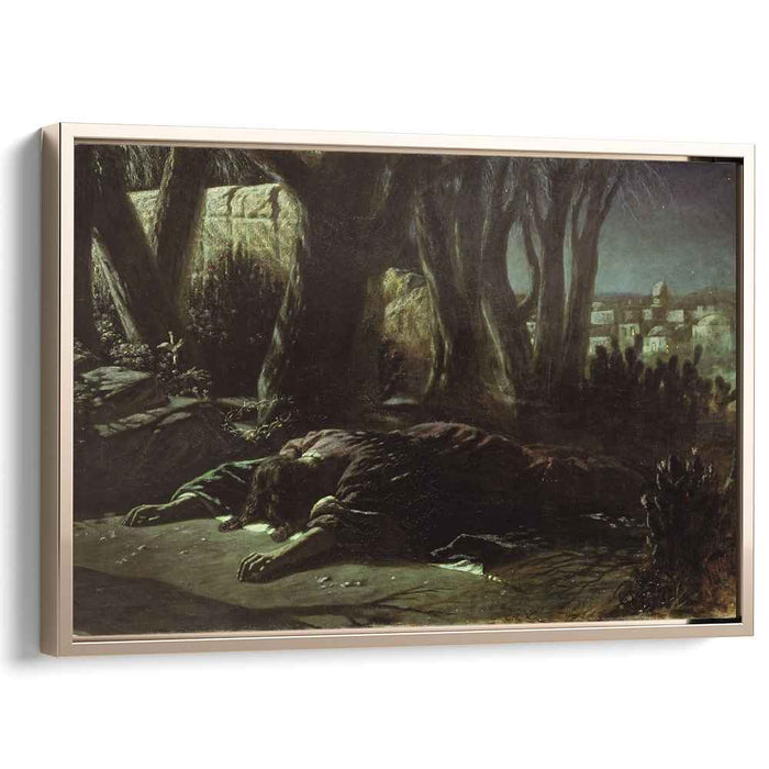 Christ in Gethsemane (1878) by Vasily Perov