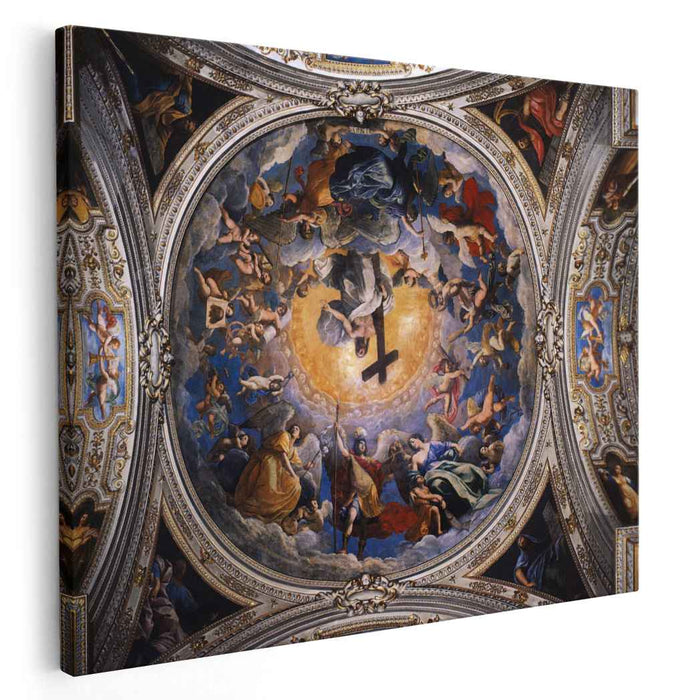 Christ in Glory between the angels and archangels (1621) by Guido Reni