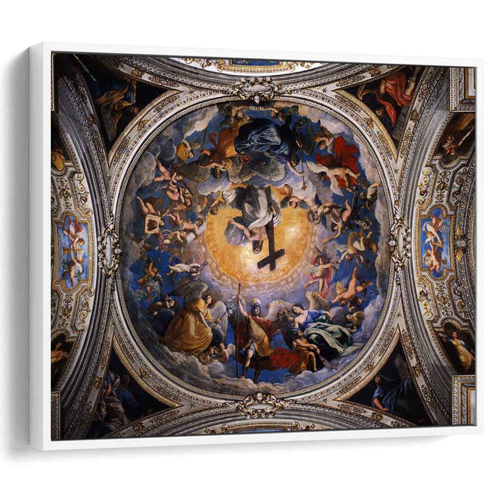 Christ in Glory between the angels and archangels (1621) by Guido Reni