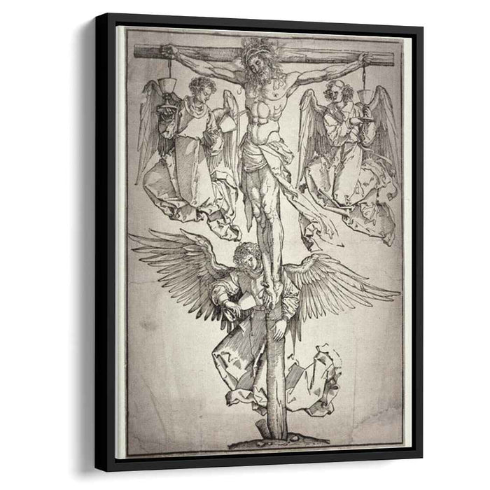 Christ on the Cross with Three Angels (1525) by Albrecht Durer