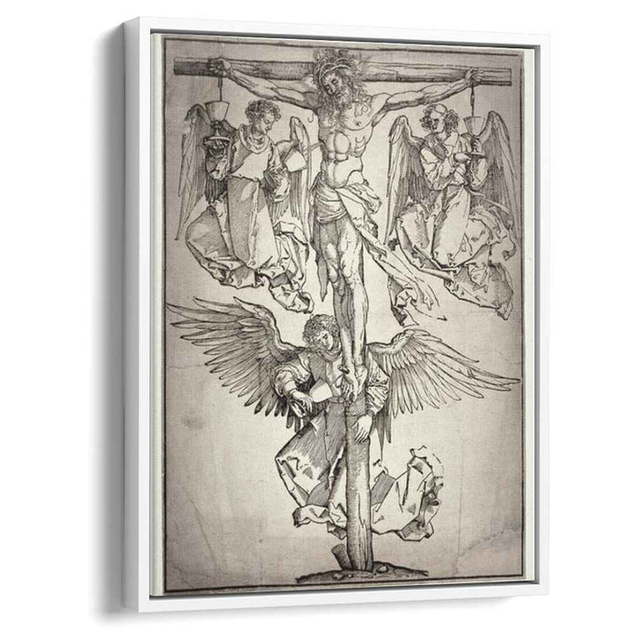 Christ on the Cross with Three Angels (1525) by Albrecht Durer