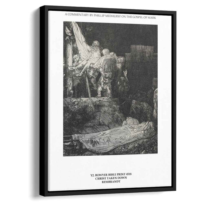 Christ taken down by Rembrandt