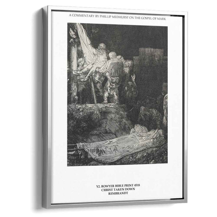Christ taken down by Rembrandt
