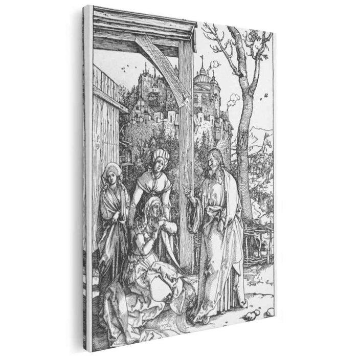 Christ Taking Leave of his Mother (1507) by Albrecht Durer