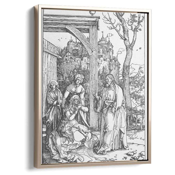 Christ Taking Leave of his Mother (1507) by Albrecht Durer