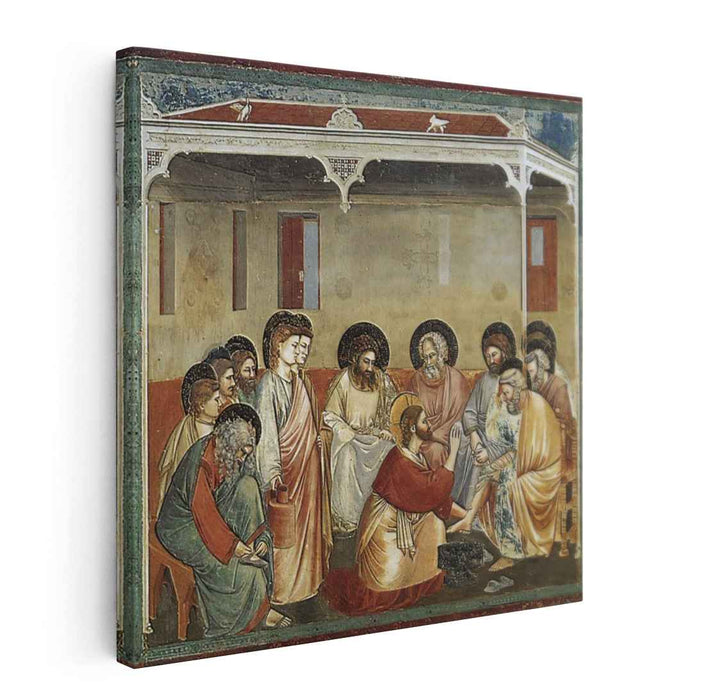 Christ Washing the Disciples' Feet (1305) by Giotto