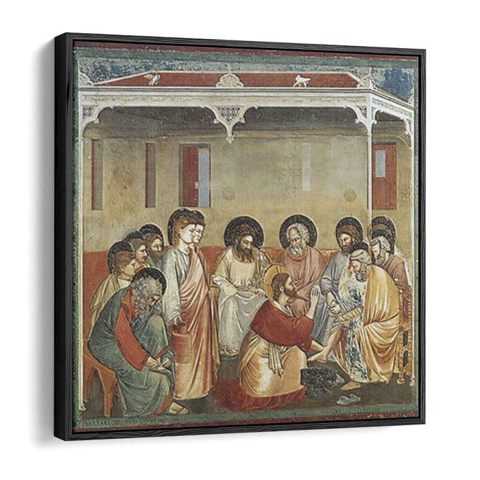 Christ Washing the Disciples' Feet (1305) by Giotto