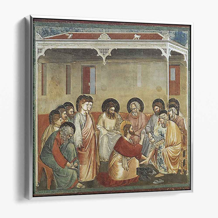Christ Washing the Disciples' Feet (1305) by Giotto