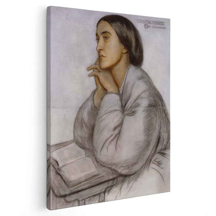 Christina Rossetti by Dante Gabriel Rossetti