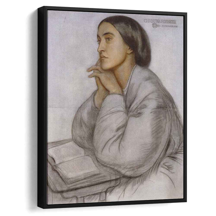 Christina Rossetti by Dante Gabriel Rossetti