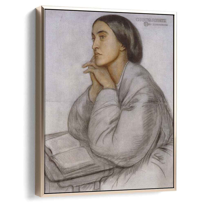 Christina Rossetti by Dante Gabriel Rossetti