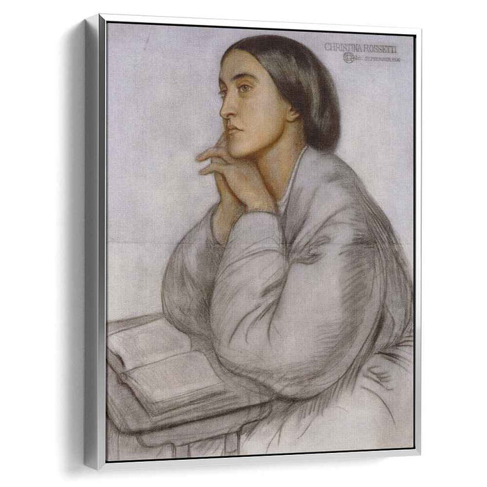 Christina Rossetti by Dante Gabriel Rossetti
