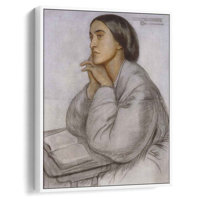 Christina Rossetti by Dante Gabriel Rossetti