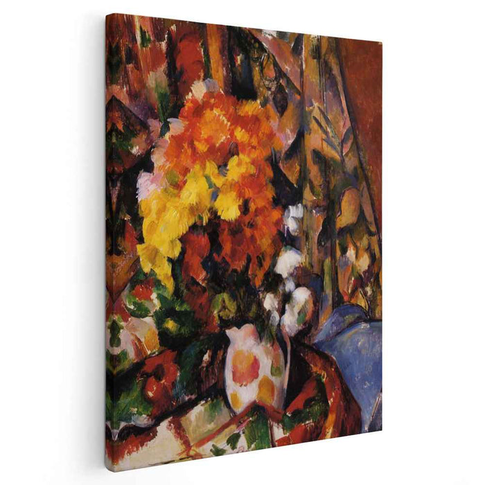 Chrysanthemums (1898) by Paul Cezanne