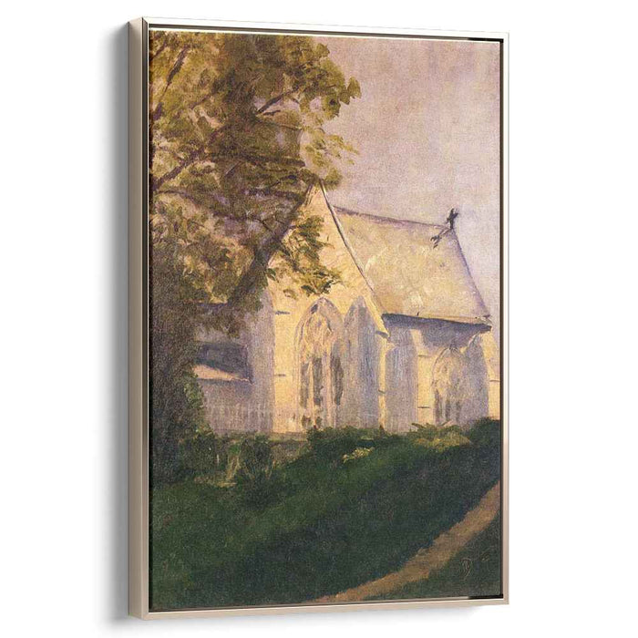 Church at Blainville (1902) by Marcel Duchamp