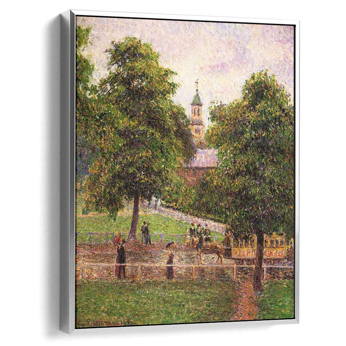 Church at Kew (1892) by Camille Pissarro