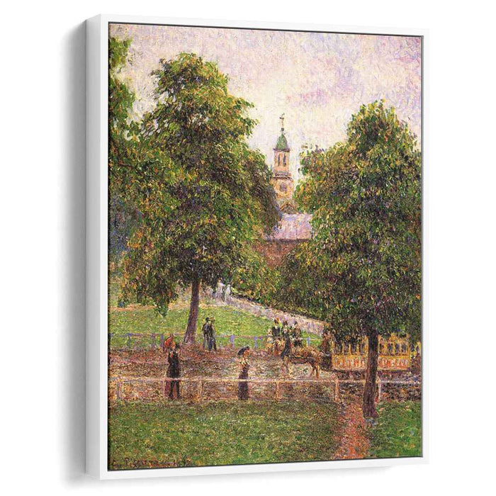 Church at Kew (1892) by Camille Pissarro