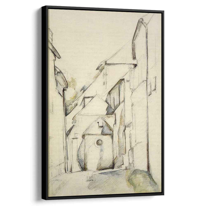 Church of Saint-Pierre in Avon (1894) by Paul Cezanne