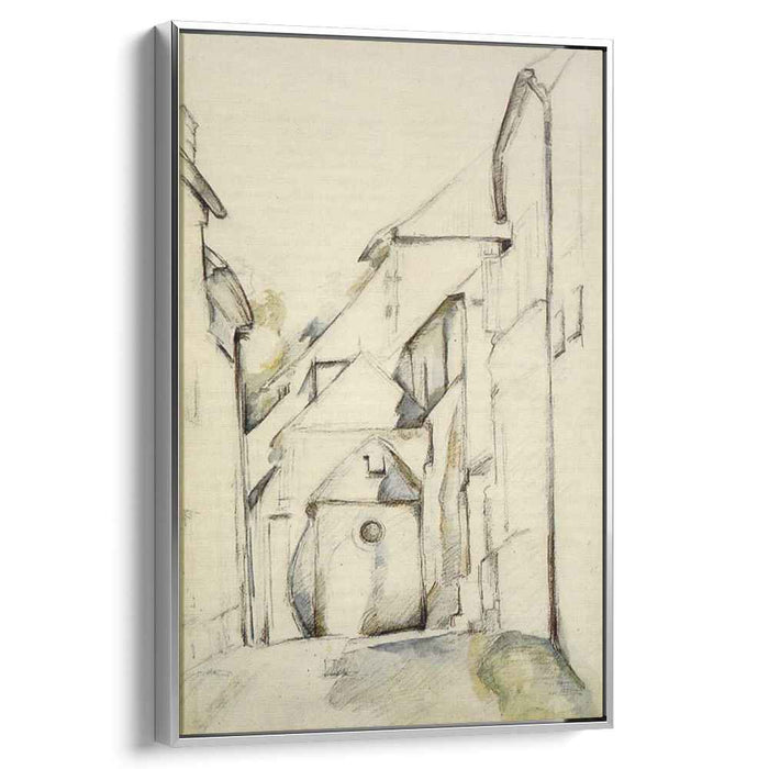 Church of Saint-Pierre in Avon (1894) by Paul Cezanne