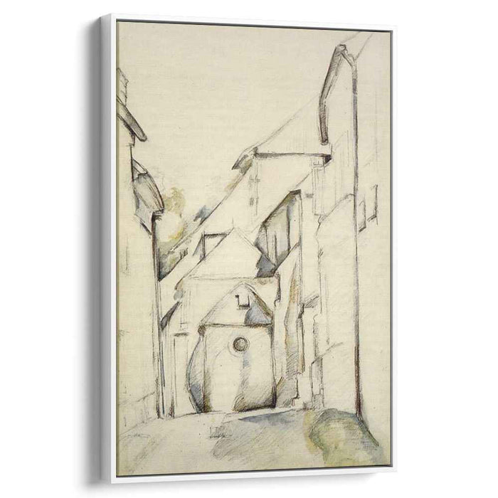 Church of Saint-Pierre in Avon (1894) by Paul Cezanne