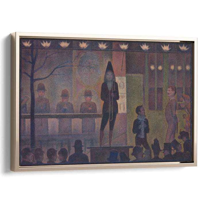 Circus Sideshow (1888) by Georges Seurat