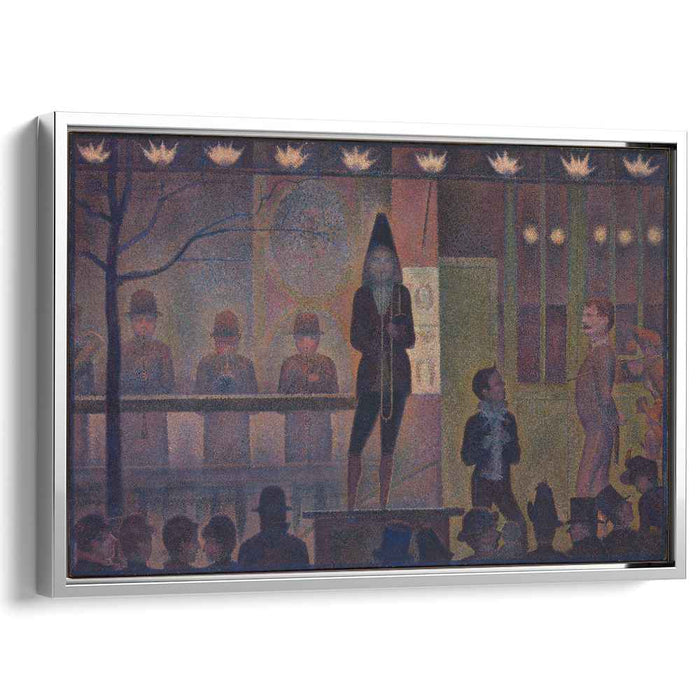 Circus Sideshow (1888) by Georges Seurat
