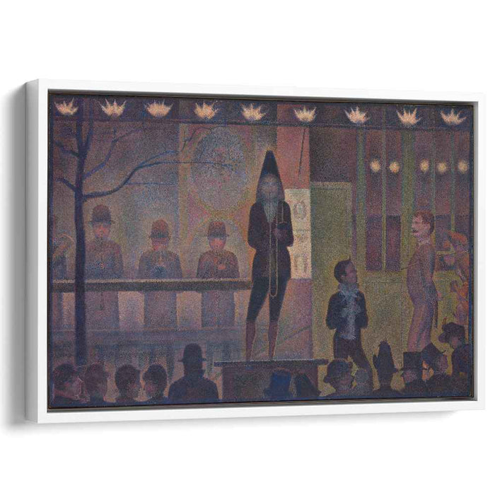 Circus Sideshow (1888) by Georges Seurat