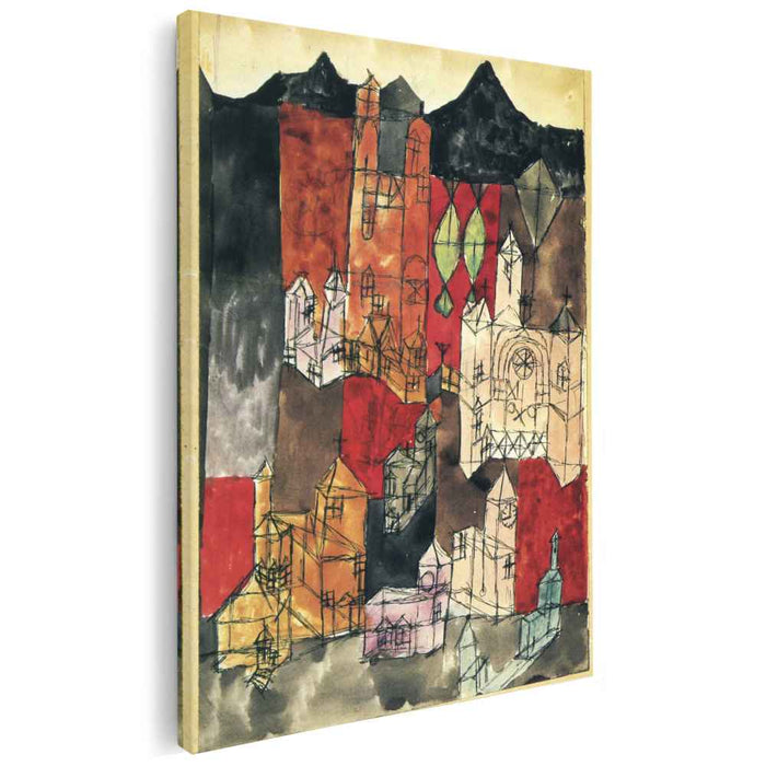 City of Churches (1918) by Paul Klee