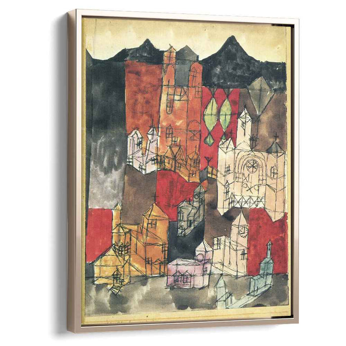 City of Churches (1918) by Paul Klee