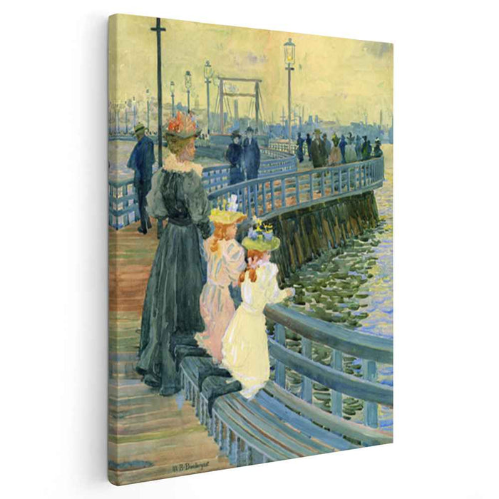 City Point Bridge (1897) by Maurice Prendergast