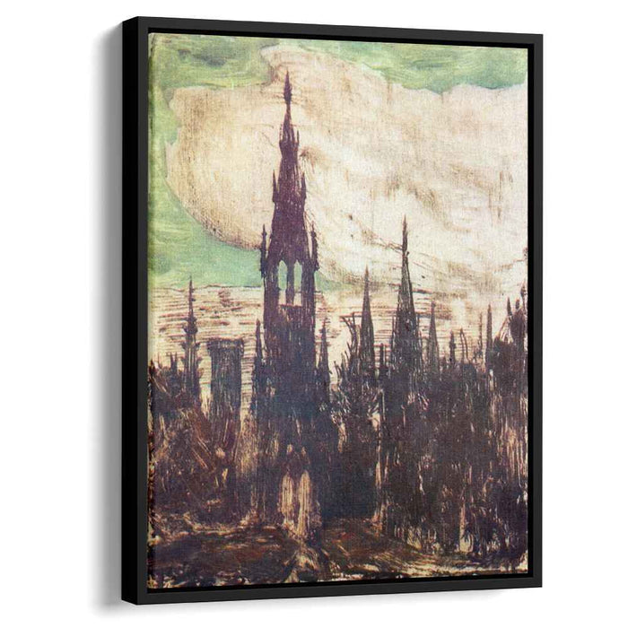 City (Towers) (1906) by Mikalojus Konstantinas Ciurlionis