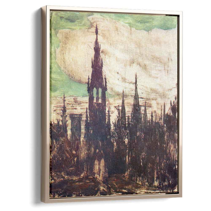 City (Towers) (1906) by Mikalojus Konstantinas Ciurlionis