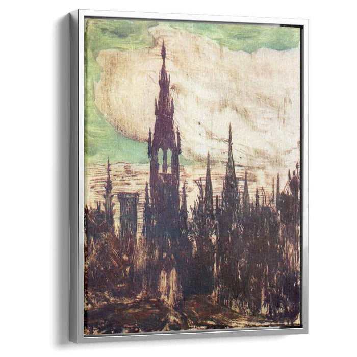 City (Towers) (1906) by Mikalojus Konstantinas Ciurlionis