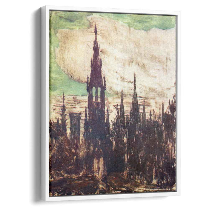 City (Towers) (1906) by Mikalojus Konstantinas Ciurlionis