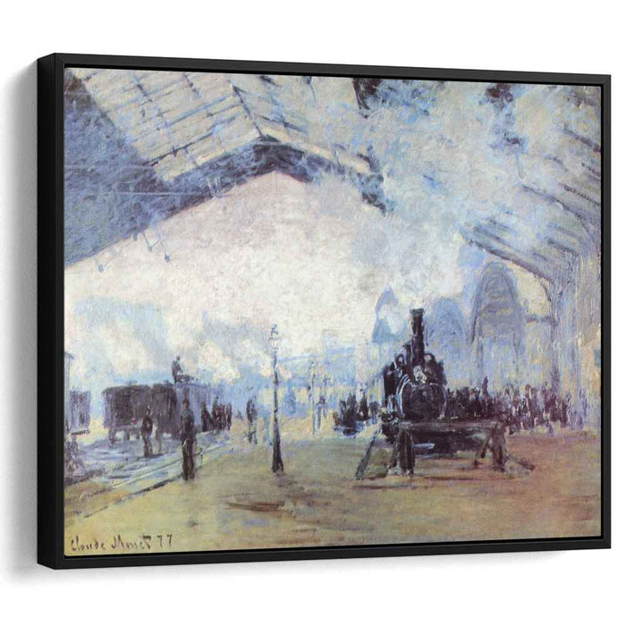 Saint-Lazare Gare, Normandy Train by Claude Monet