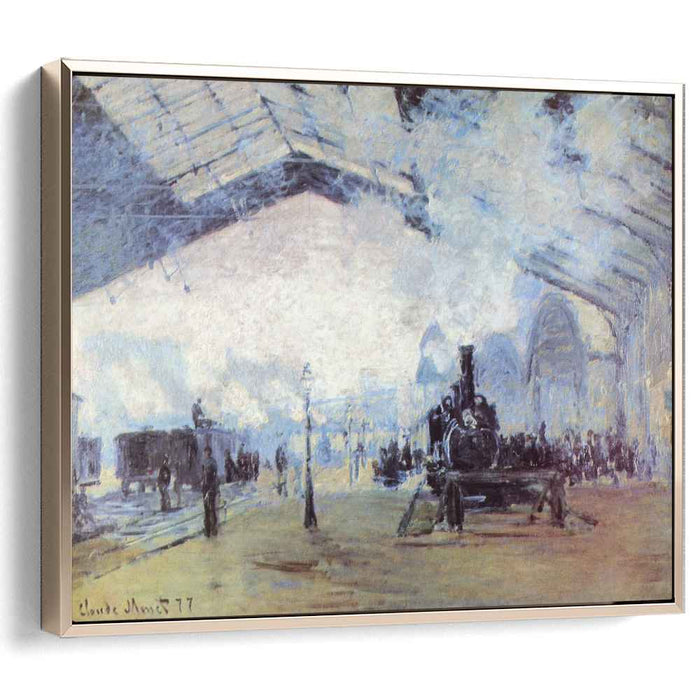 Saint-Lazare Gare, Normandy Train by Claude Monet
