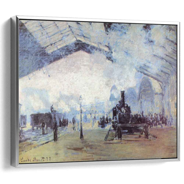 Saint-Lazare Gare, Normandy Train by Claude Monet